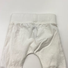 Load image into Gallery viewer, Unisex Cotton On, white stretchy leggings / bottoms, EUC, size 0000,  