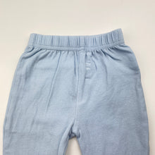 Load image into Gallery viewer, Unisex Baby Patch, blue stretchy leggings / bottoms, GUC, size 0000,  