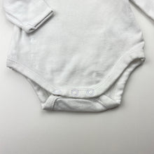 Load image into Gallery viewer, Unisex Target, white cotton bodysuit / romper, EUC, size 0000,  