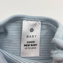 Load image into Gallery viewer, Girls Target, striped cotton bodysuit / romper, GUC, size 0000,  
