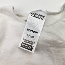 Load image into Gallery viewer, Unisex Bonds, stretchy bodysuit / romper, FUC, size 0000,  