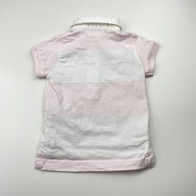 Load image into Gallery viewer, Girls GOCCO, cotton polo shirt top, GUC, size 00,  