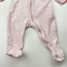Load image into Gallery viewer, Girls Anko, zip coverall / romper, rabbits, GUC, size 000,  