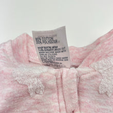 Load image into Gallery viewer, Girls Anko, zip coverall / romper, rabbits, GUC, size 000,  