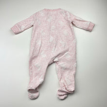 Load image into Gallery viewer, Girls Anko, zip coverall / romper, rabbits, GUC, size 000,  