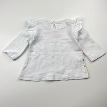 Load image into Gallery viewer, Girls Baby Berry, cotton long sleeve tee / top, EUC, size 000,  