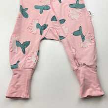 Load image into Gallery viewer, Girls Bonds, Organics zip wondersuit / zippy / romper, FUC, size 000,  
