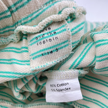 Load image into Gallery viewer, Unisex Olive and the Captain, striped casual pants / bottoms, marks front &amp; back right leg, FUC, size 3,  