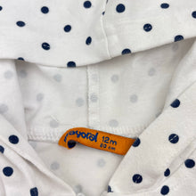 Load image into Gallery viewer, Girls Mayoral, stretchy zip up hooded top, GUC, size 12 months,  