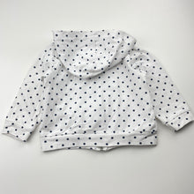 Load image into Gallery viewer, Girls Mayoral, stretchy zip up hooded top, GUC, size 12 months,  