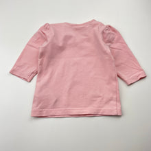Load image into Gallery viewer, Girls KIDDING AROUND, stretchy long sleeve tee / top, GUC, size 000,  
