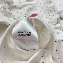 Load image into Gallery viewer, Girls Country Road, organic cotton blend bodysuit / romper, EUC, size 0000,  