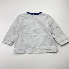Load image into Gallery viewer, Boys Little Me, embroidered cotton long sleeve top, GUC, size 12 months,  