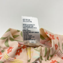 Load image into Gallery viewer, Girls Anko, floral long sleeve swim one-piece, EUC, size 000,  