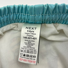 Load image into Gallery viewer, Boys Next, Marvel lined board shorts, elasticated, GUC, size 5-6,  