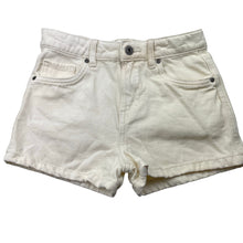 Load image into Gallery viewer, Girls Anko, cream denim shorts, adjustable, FUC, size 10,  