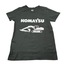 Load image into Gallery viewer, Boys AS Colour, cotton tee / top, KOMATSU digger, EUC, size 6,  