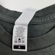 Load image into Gallery viewer, Boys AS Colour, cotton tee / top, KOMATSU digger, EUC, size 6,  