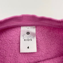 Load image into Gallery viewer, Girls Target, fleece lined sweater / jumper, GUC, size 4,  