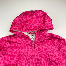 Load image into Gallery viewer, Girls H&amp;T, fleece lined spray jacket / coat, EUC, size 6,  