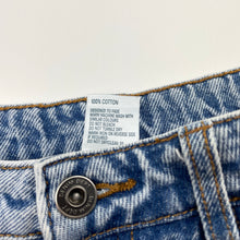 Load image into Gallery viewer, Girls Anko, distressed denim jean shorts, adjustable, GUC, size 12,  