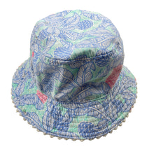 Load image into Gallery viewer, Girls Millymook, reversible floral sun hat, detachable strap, FUC, size 5-7,  