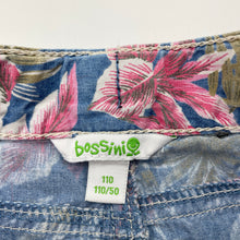 Load image into Gallery viewer, Girls Bossini, lightweight cotton shorts, adjustable, FUC, size 5,  