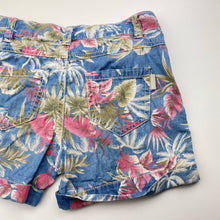 Load image into Gallery viewer, Girls Bossini, lightweight cotton shorts, adjustable, FUC, size 5,  