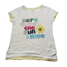 Load image into Gallery viewer, Girls GAP, embellished cotton tee / top, FUC, size 6-7,  