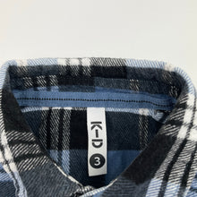 Load image into Gallery viewer, Boys KID, flannel cotton long sleeve shirt, GUC, size 3,  