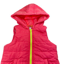 Load image into Gallery viewer, Girls 90 DEGREE by Reflex, hooded puffer vest, GUC, size 12,  