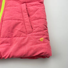 Load image into Gallery viewer, Girls 90 DEGREE by Reflex, hooded puffer vest, GUC, size 12,  