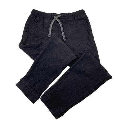 Unisex Target, black fleece lined track pants, Inside leg: 58cm, EUC, size 10,  