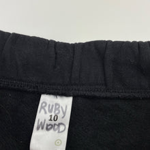 Load image into Gallery viewer, Unisex Target, black fleece lined track pants, Inside leg: 58cm, EUC, size 10,  