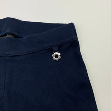 Load image into Gallery viewer, Girls Next, navy stretchy pants, elasticated, Inside leg: 54cm, EUC, size 8,  