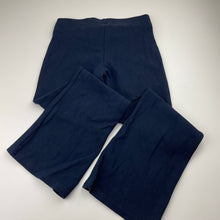 Load image into Gallery viewer, Girls Next, navy stretchy pants, elasticated, Inside leg: 54cm, EUC, size 8,  
