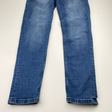 Load image into Gallery viewer, Boys Target, slim fit stretch denim pants, elasticated, Inside leg: 69cm, GUC, size 14,  