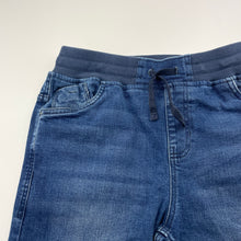 Load image into Gallery viewer, Boys Target, slim fit stretch denim pants, elasticated, Inside leg: 69cm, GUC, size 14,  