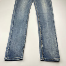 Load image into Gallery viewer, Unisex Minti, stretch denim jeans, adjustable, Inside leg: 72cm, GUC, size 14,  
