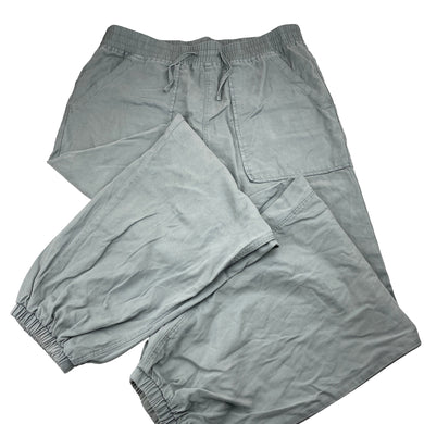 Girls Zara, lyocell / cotton casual pants, elasticated, Inside leg: 63cm, FUC, size 13-14,  