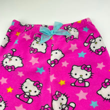 Load image into Gallery viewer, Girls fleece, pyjama pants, Hello Kitty, FUC, size 6,  