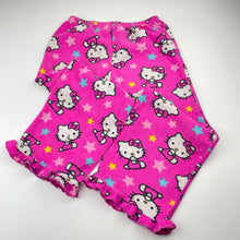 Load image into Gallery viewer, Girls fleece, pyjama pants, Hello Kitty, FUC, size 6,  