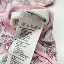 Load image into Gallery viewer, Girls SIX BUNNIES, organic cotton blend bodysuit / romper, FUC, size 00,  