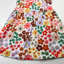 Load image into Gallery viewer, Girls H&amp;M, floral cotton casual dress, FUC, size 3-4, L: 49cm