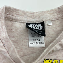 Load image into Gallery viewer, Unisex Star Wars, The Mandalorian tee / top, marks front, FUC, size 4,  