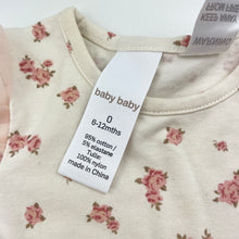 Load image into Gallery viewer, Girls Baby Baby, floral tutu romper, GUC, size 0,  