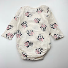 Load image into Gallery viewer, Girls H&amp;M, Disney Minnie Mouse bodysuit / romper, EUC, size 000,  