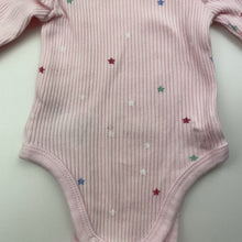 Load image into Gallery viewer, Girls Country Road, ribbed organic cotton bodysuit / romper, FUC, size 0000,  