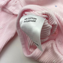 Load image into Gallery viewer, Girls Country Road, ribbed organic cotton bodysuit / romper, FUC, size 0000,  