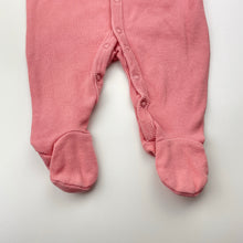 Load image into Gallery viewer, Girls Baby Berry, ribbed coverall / romper, GUC, size 000,  